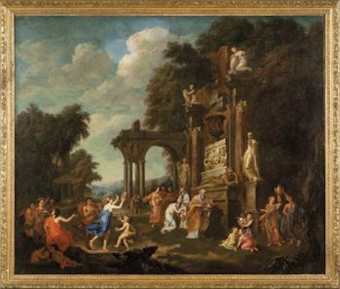 Baccanale by Roman School
