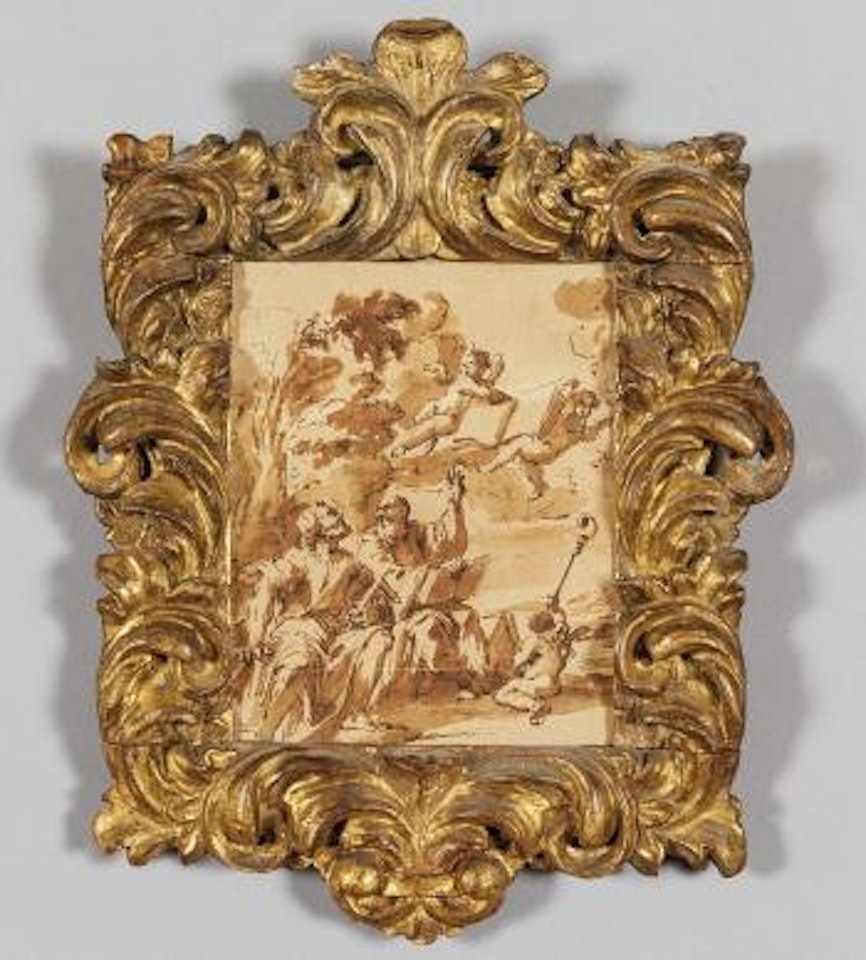 Scena biblica by Giovanni Antonio Pellegrini