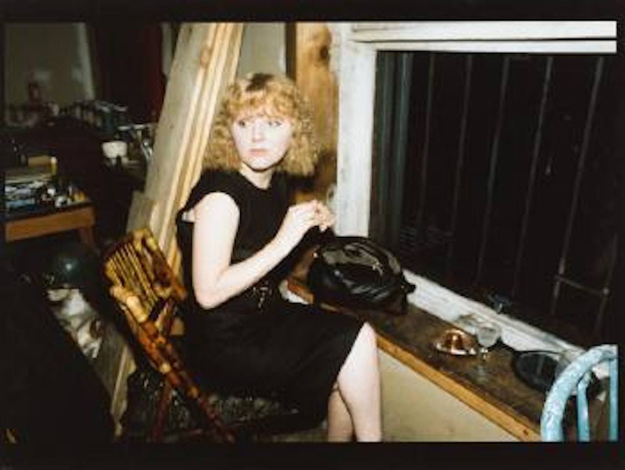 April in the window, N.Y.C. by Nan Goldin
