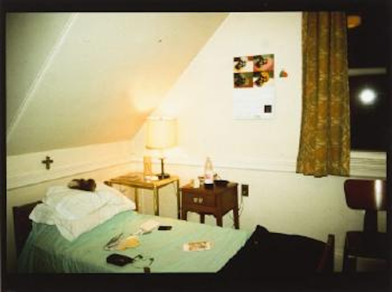My room in halfway house, Belmont, Ma. by Nan Goldin