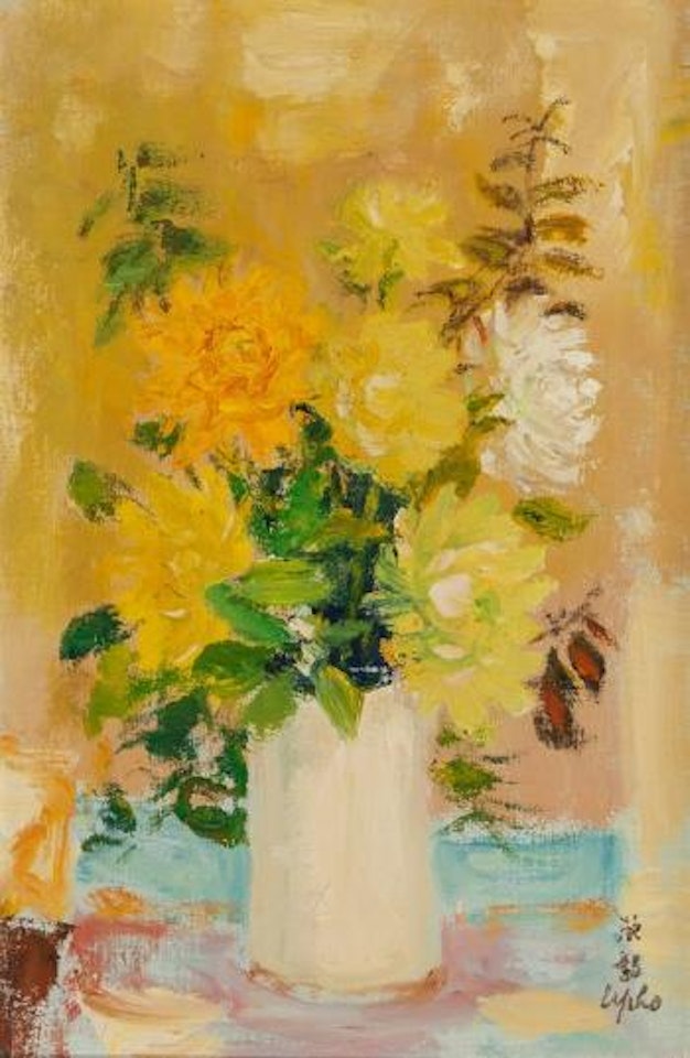 Le vase blanc by Le Pho