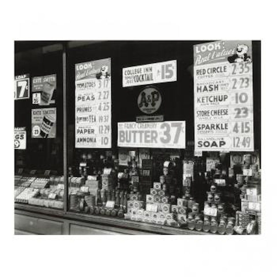A & P, 246 Third Avenue by Berenice Abbott