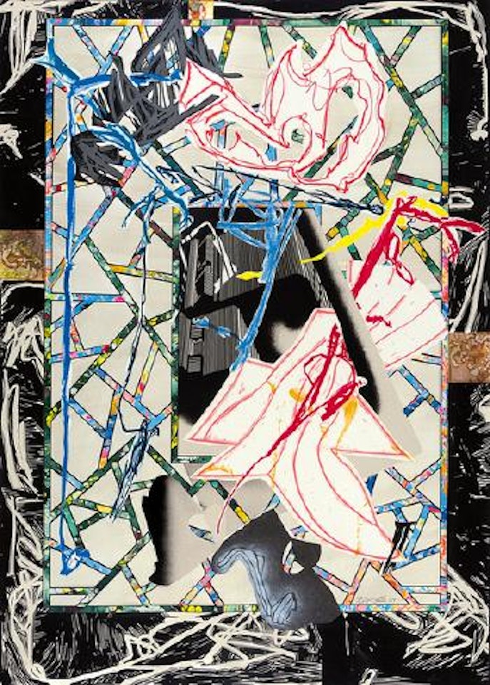 The Counterpane, from 'The Waves' by Frank Stella