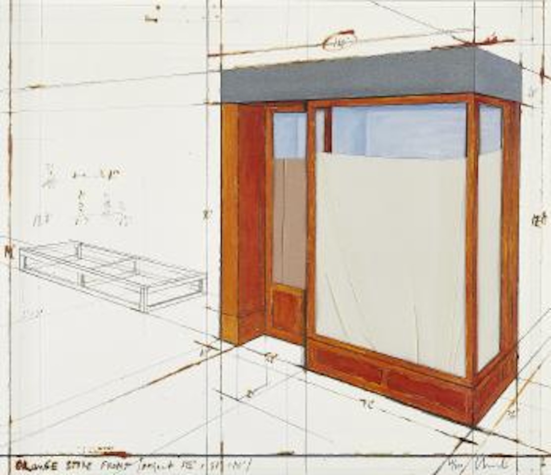 Orange Store Front Project by Christo