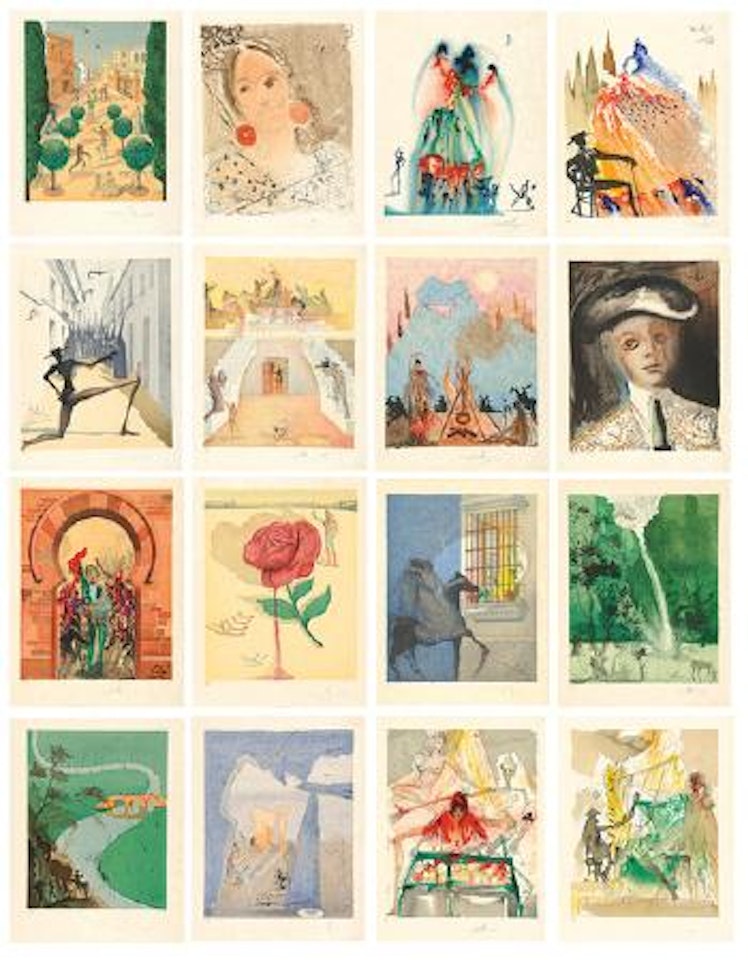 The Opera Carmen by Salvador Dali