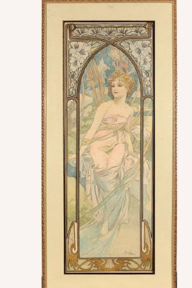 L'Eveil du Matin by Alphonse Mucha