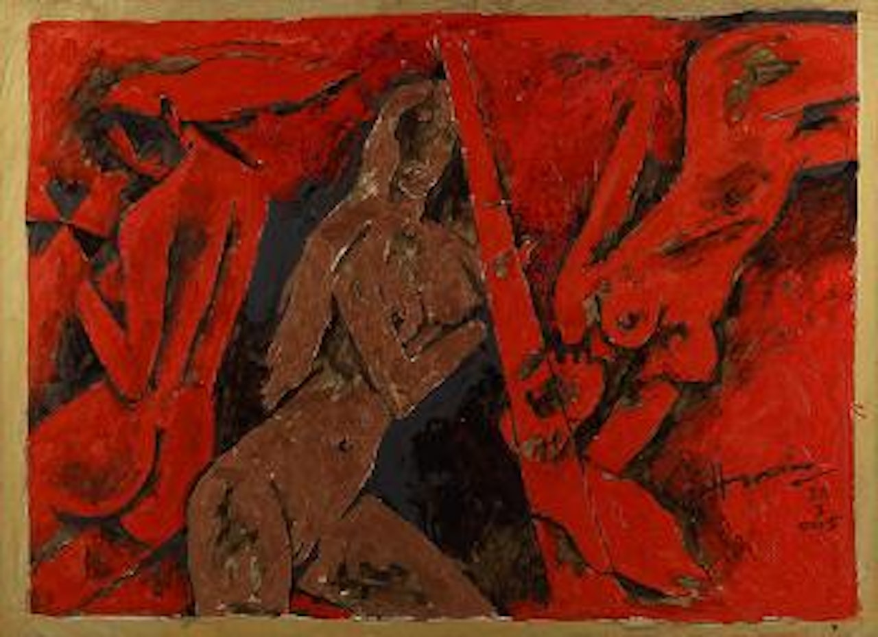 Untitled by M.F. Husain