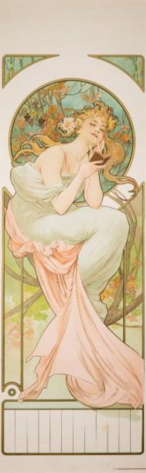 Projet de calendrier by Alphonse Mucha