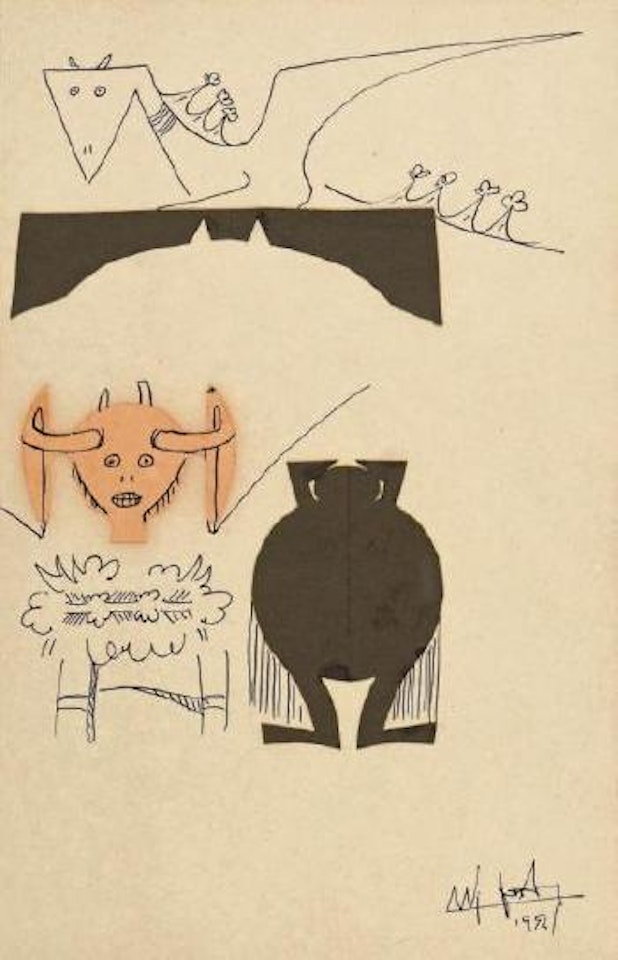 Animaux fantastiques by Wifredo Lam