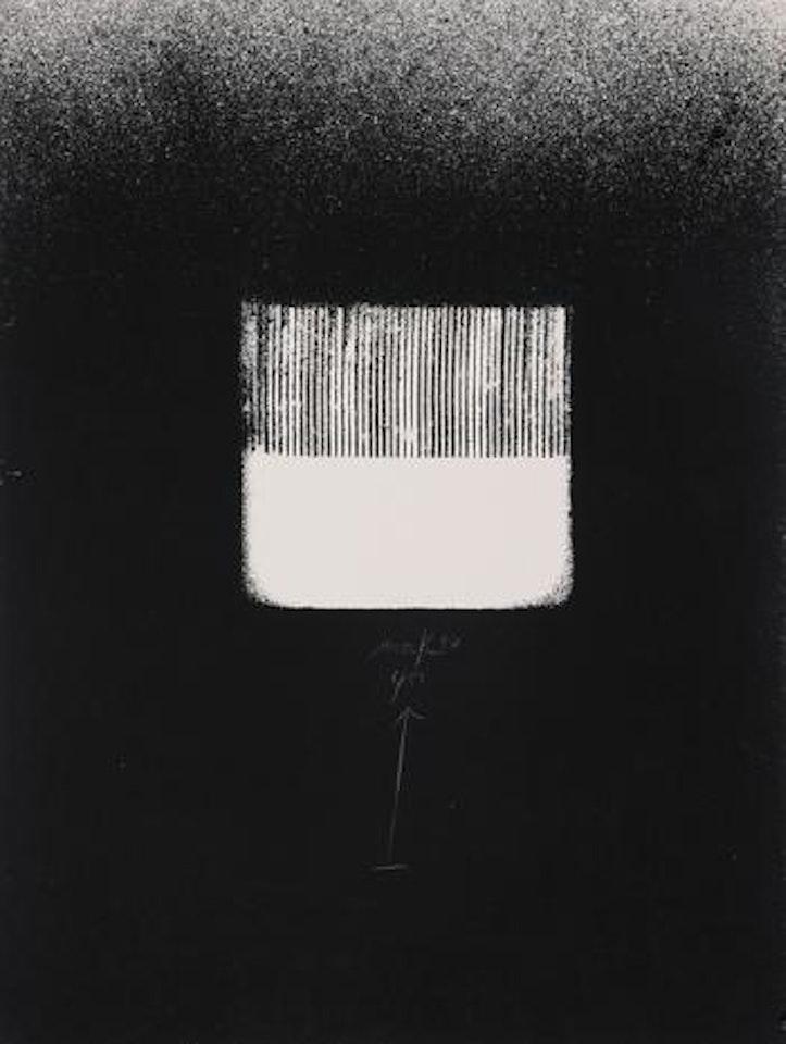 Sheet from 'Struttura di Luce' by Heinz Mack