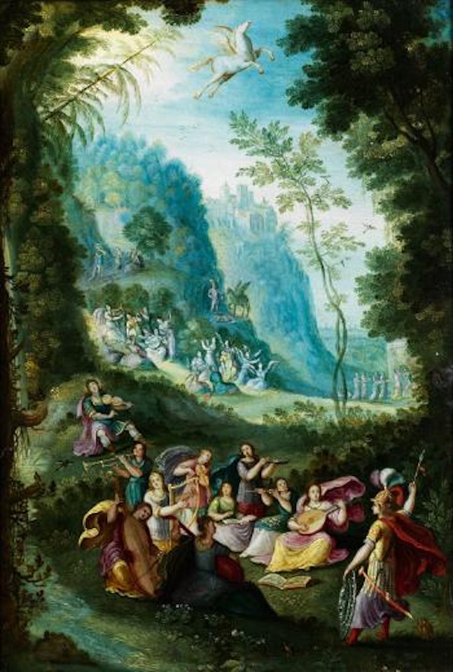 Der Musenberg Parnass by Flemish School