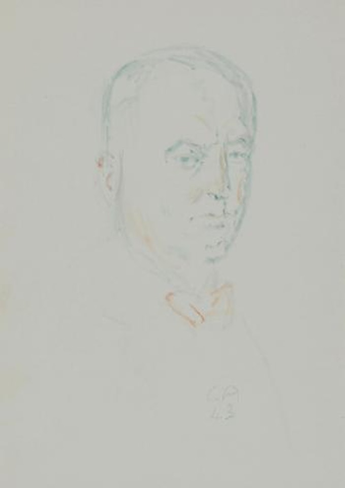 Selbstportrait by Cuno Amiet