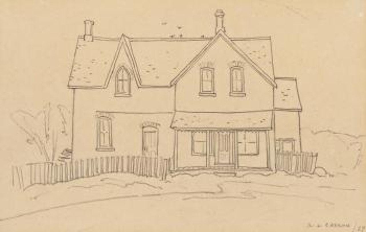 Rural Home, Ontario by Alfred Joseph Casson