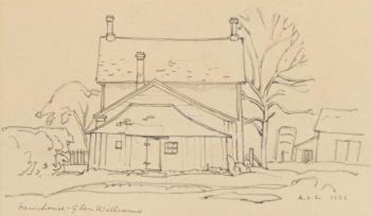 Farmhouse, Glen Williams by Alfred Joseph Casson