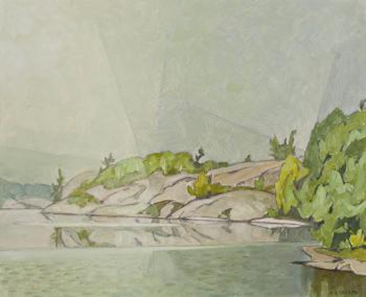 Morning Mist, Jackknife Bay by Alfred Joseph Casson