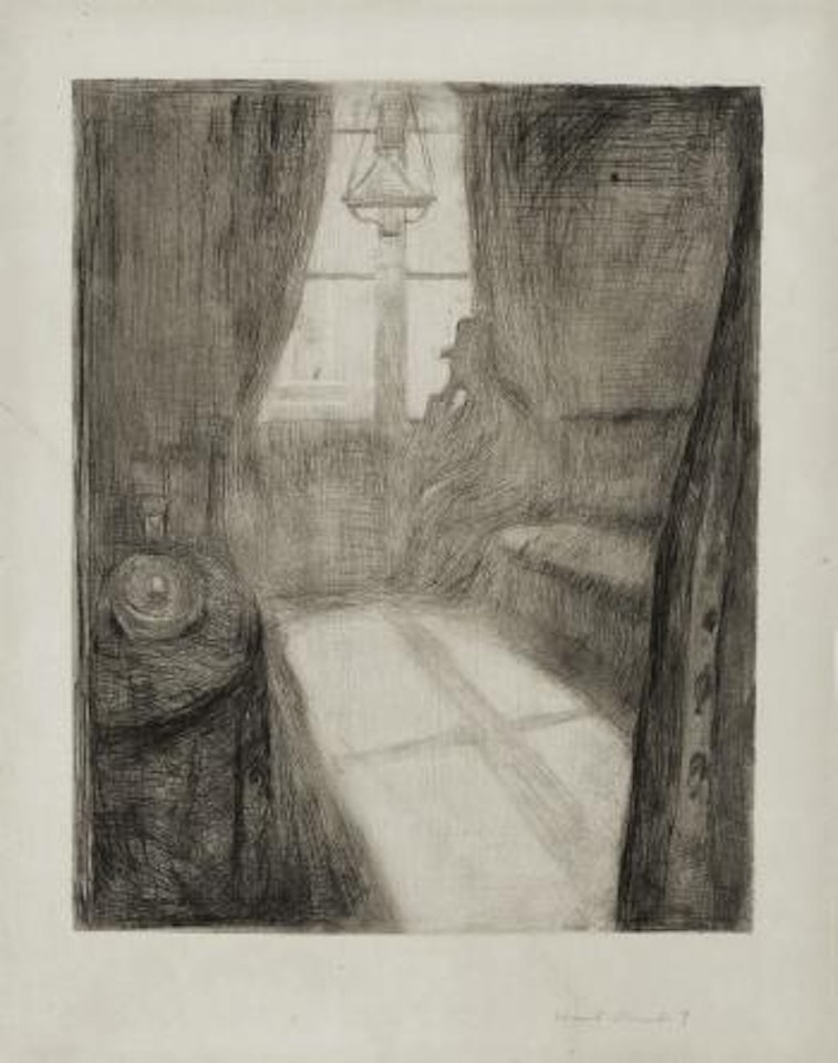 Moonlight. Night in Saint-Cloud by Edvard Munch