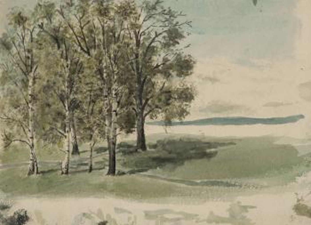From Grüner's Garden by Edvard Munch