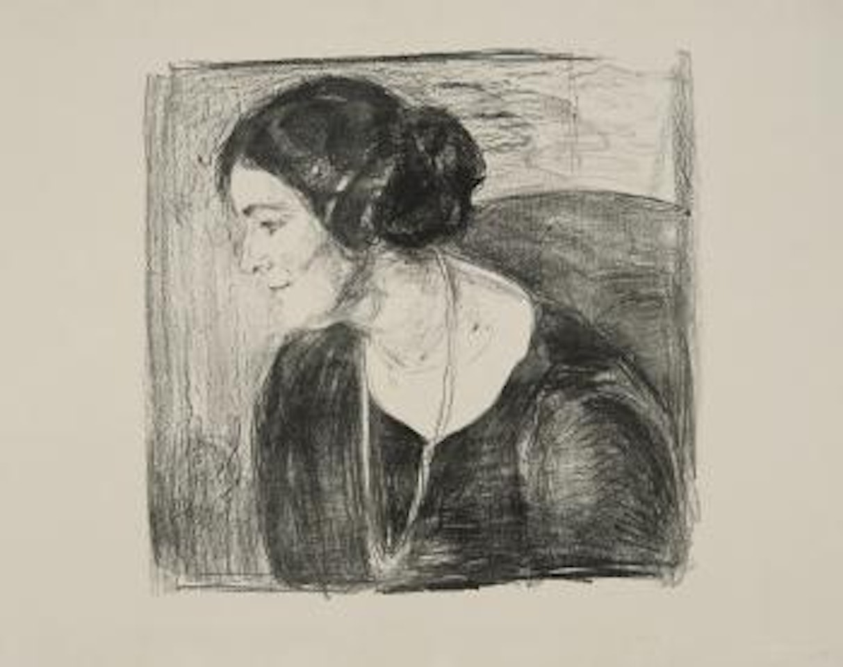 Inger Barth by Edvard Munch