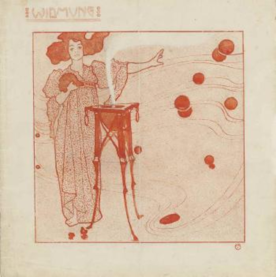 Greeting Card for Marie Czihaczek by Egon Schiele