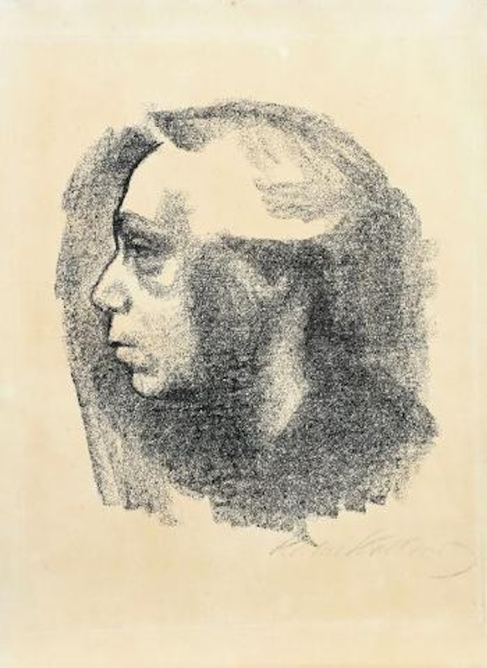 Selbstbildnis (Autoportrait) by Kathe Kollwitz