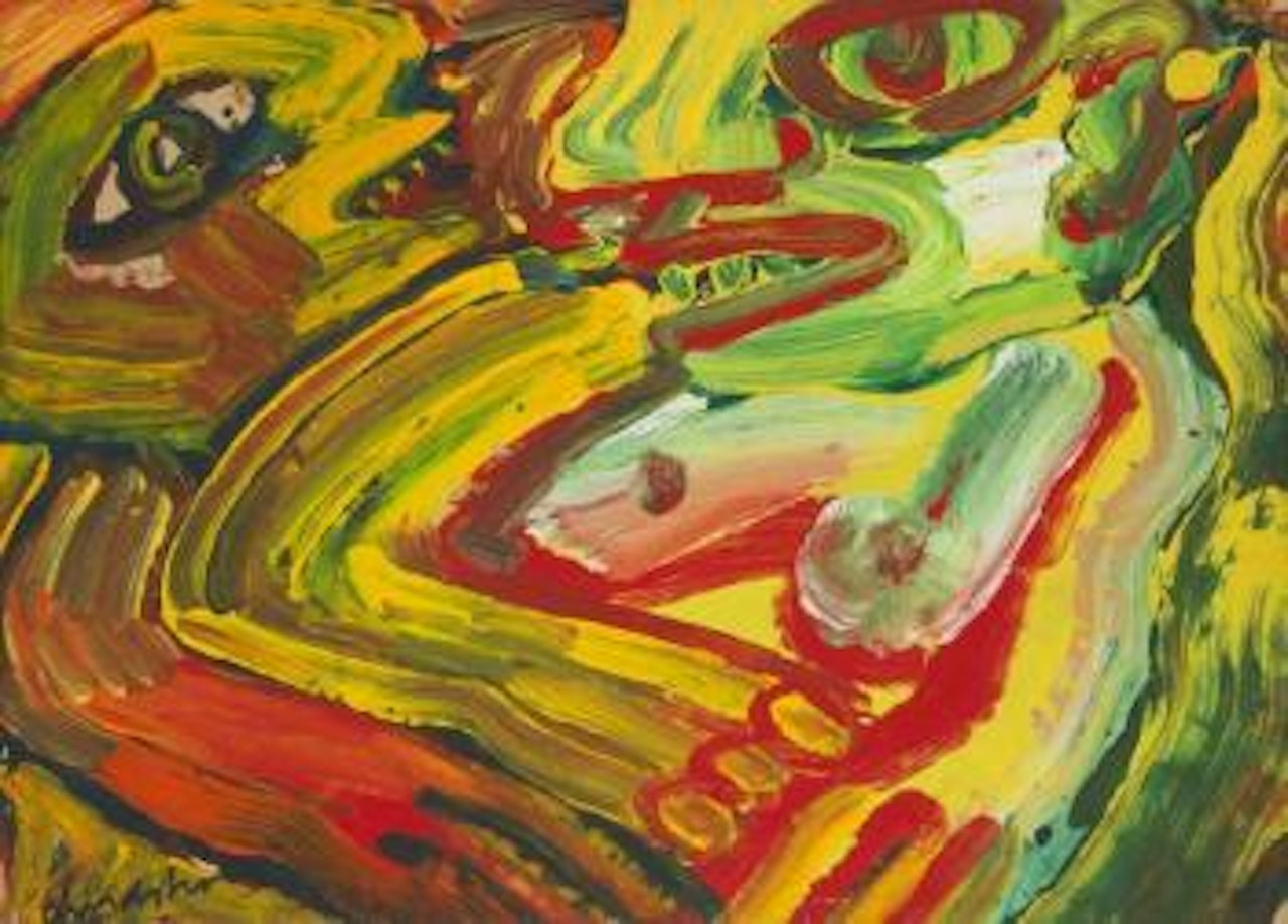 Les Bons amis by Bengt Lindstrom