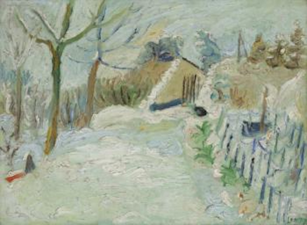 Paysage de neige by André Lanskoy