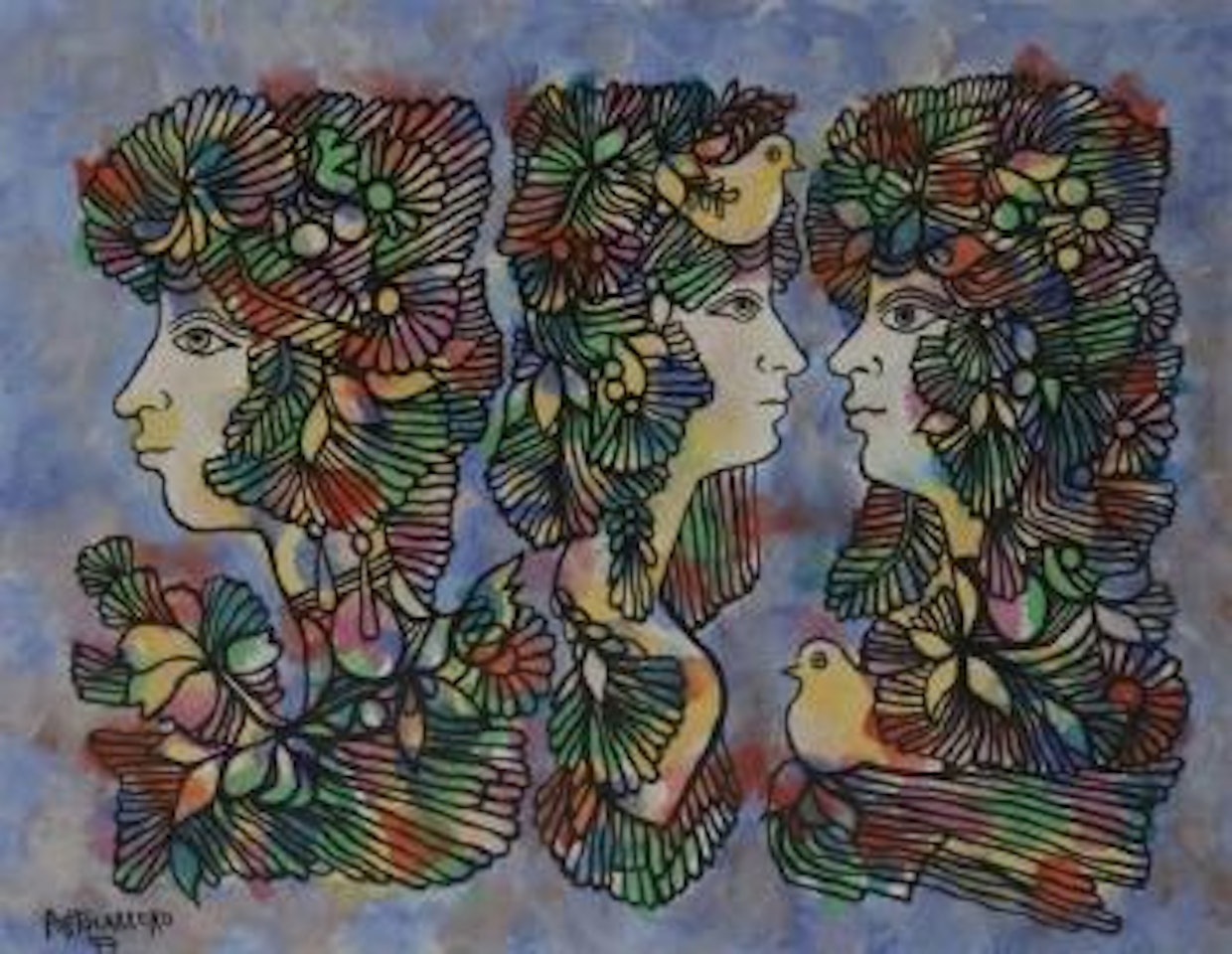 Figuras ornementadas by René Portocarrero