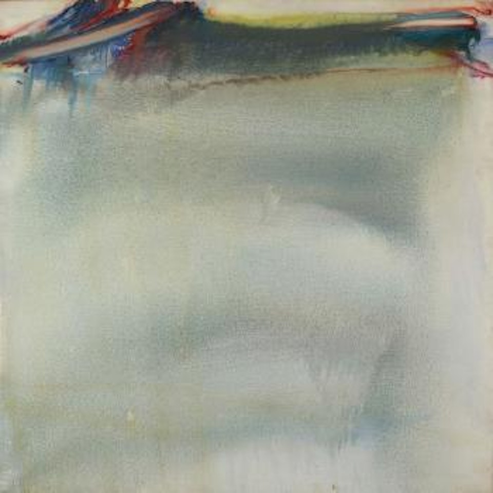 Violette pâle d'orage (ou Trait rouge d'orage de Loire) by Olivier Debre