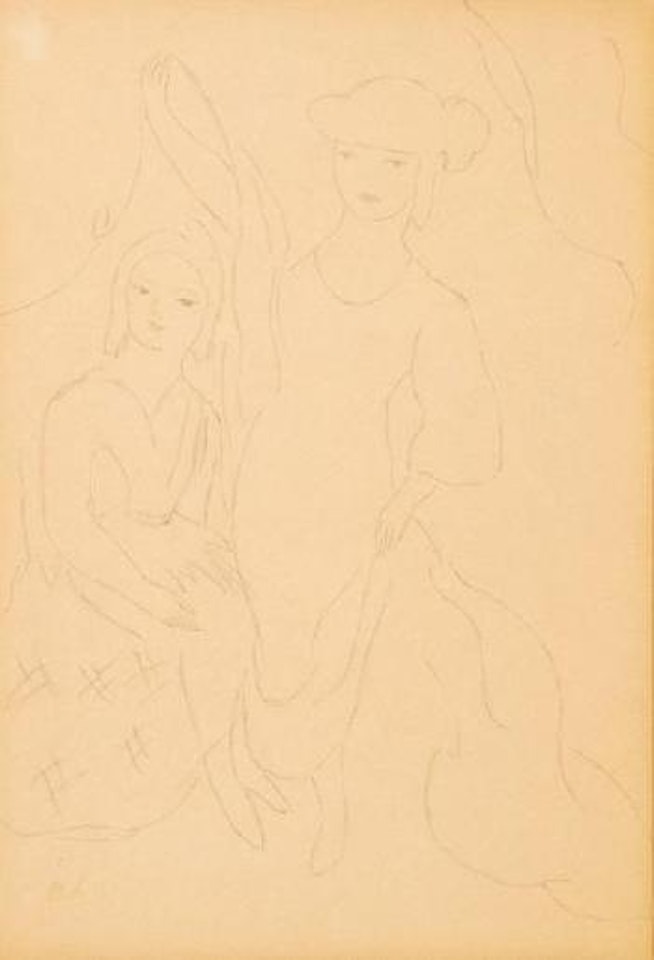 Les demoiselles by Marie Laurencin