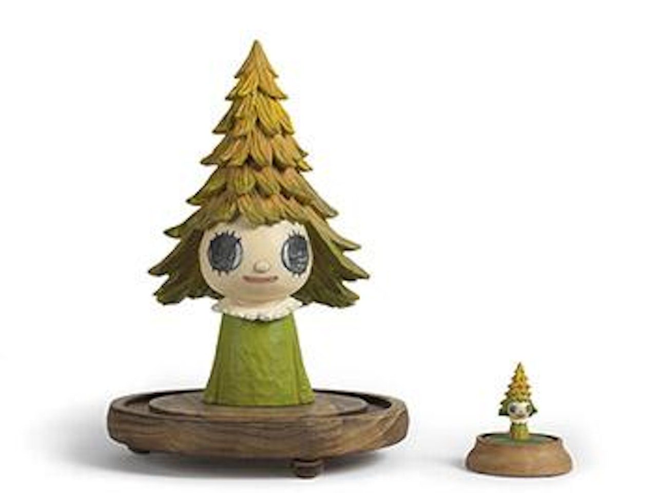 Mori Girl + Little Mori Girl by Yoshitomo Nara