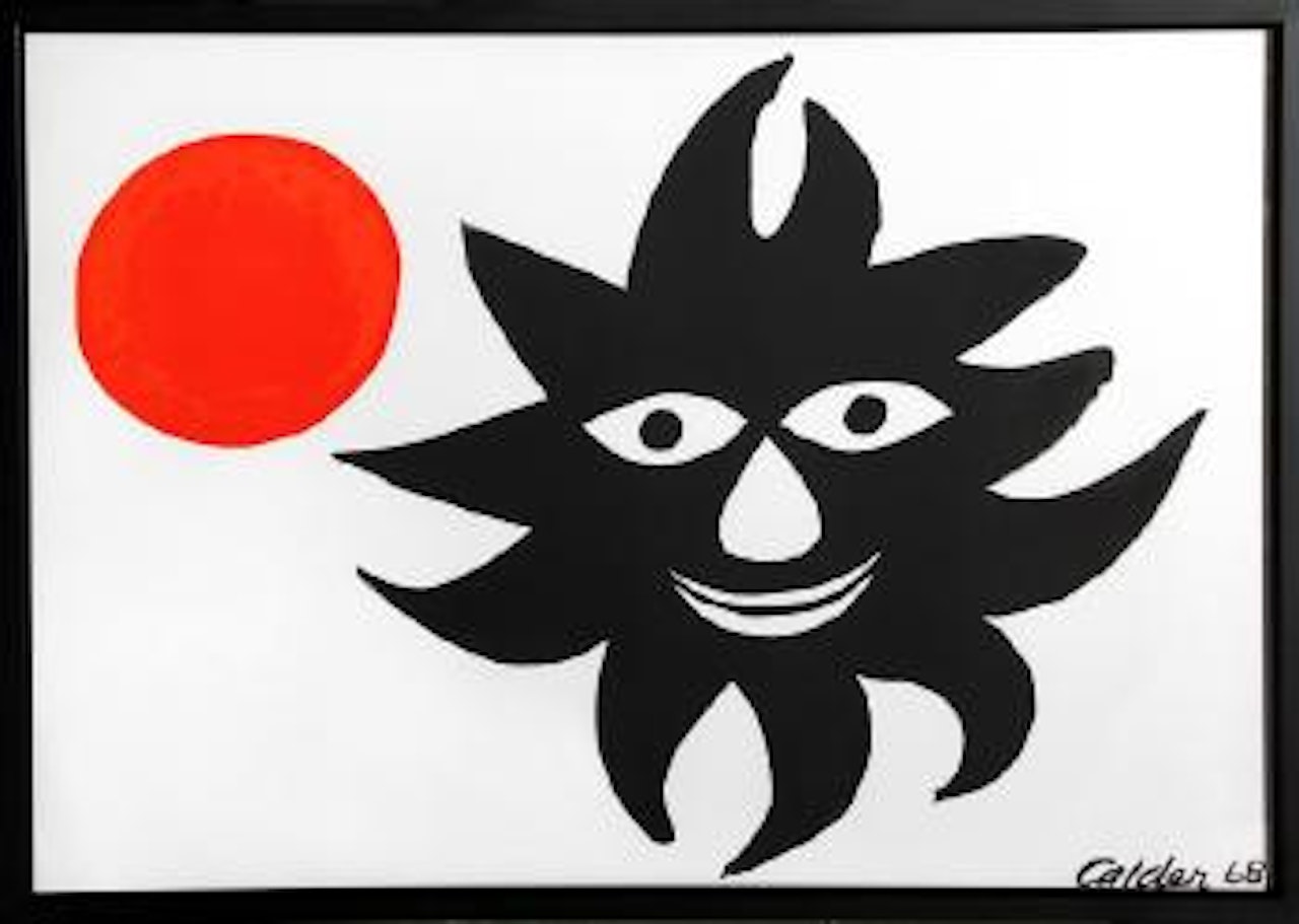 Red Sun by Alexander Calder