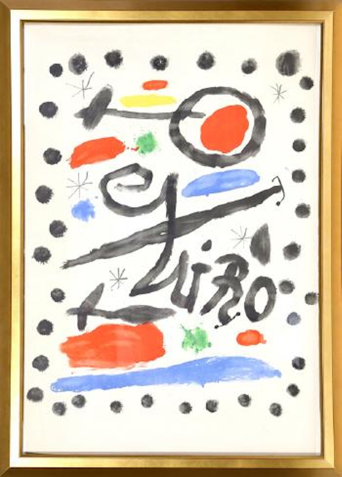 Exhibition Sala Gaspar, Galeria Metras and Belarte, Barcelona by Joan Miró