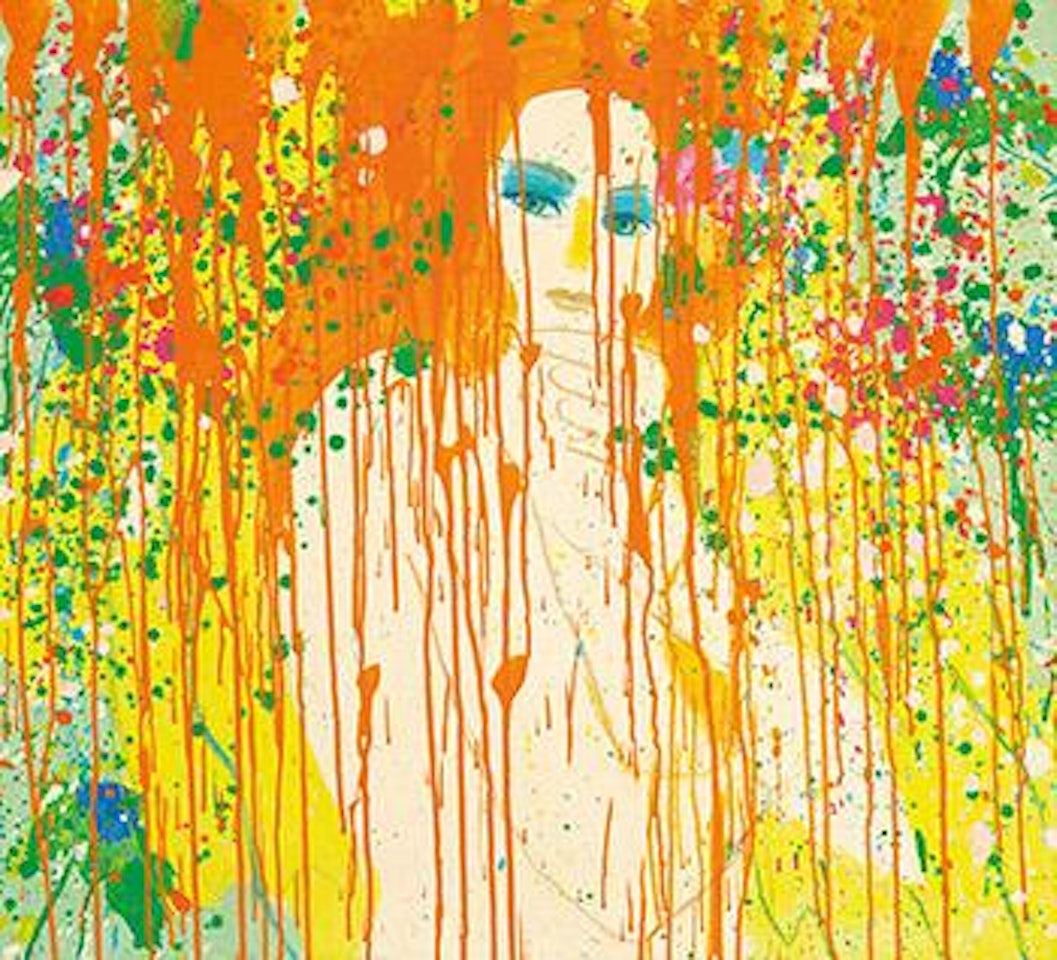 Love me? Love me not? by Walasse Ting