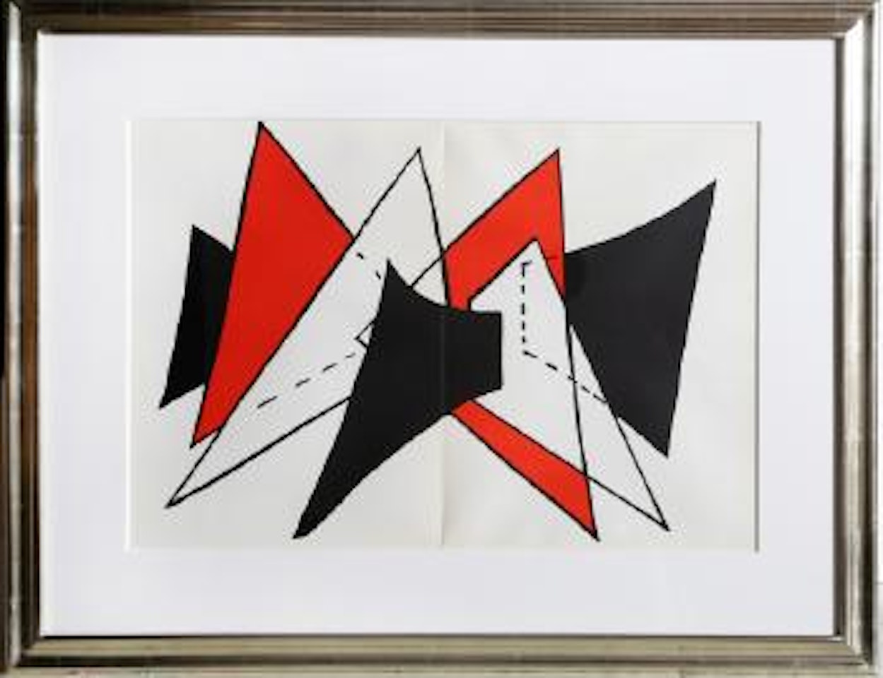 Study for Sculpture II from Derriere Le Miroir by Alexander Calder