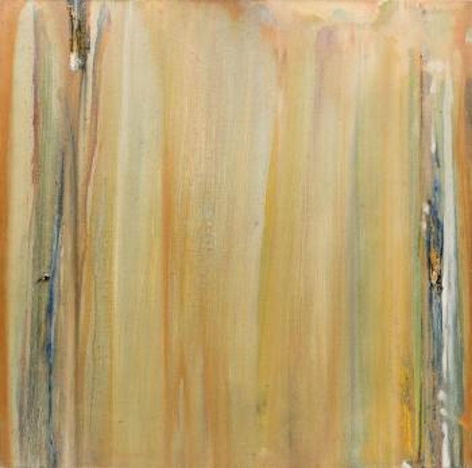 Barres ocres jaunes d'automne by Olivier Debre