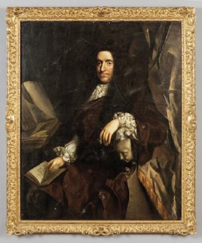 Ritratto di gentiluomo con lettera by English School