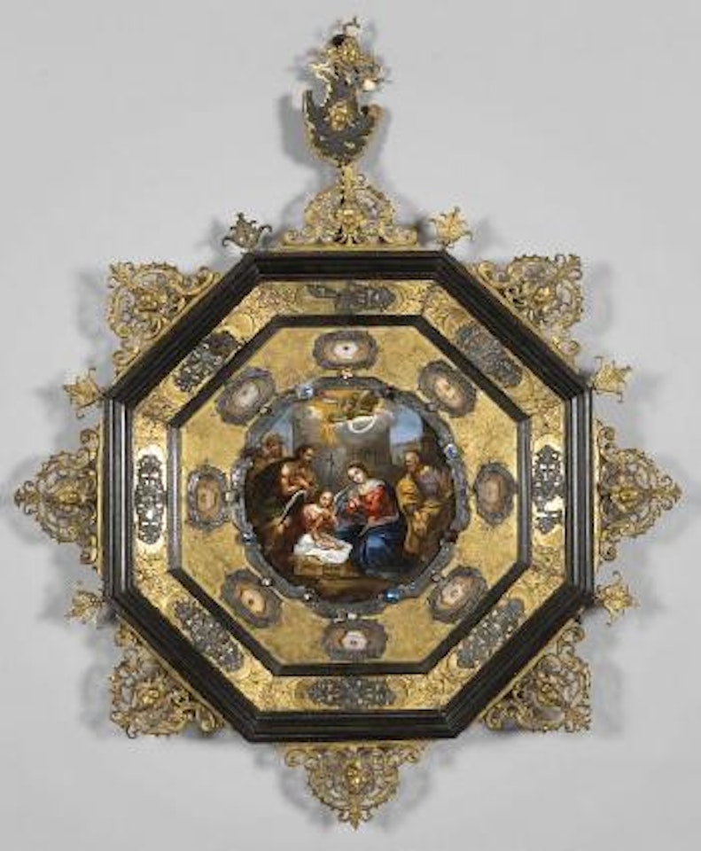 Sacra Famiglia by Roman School