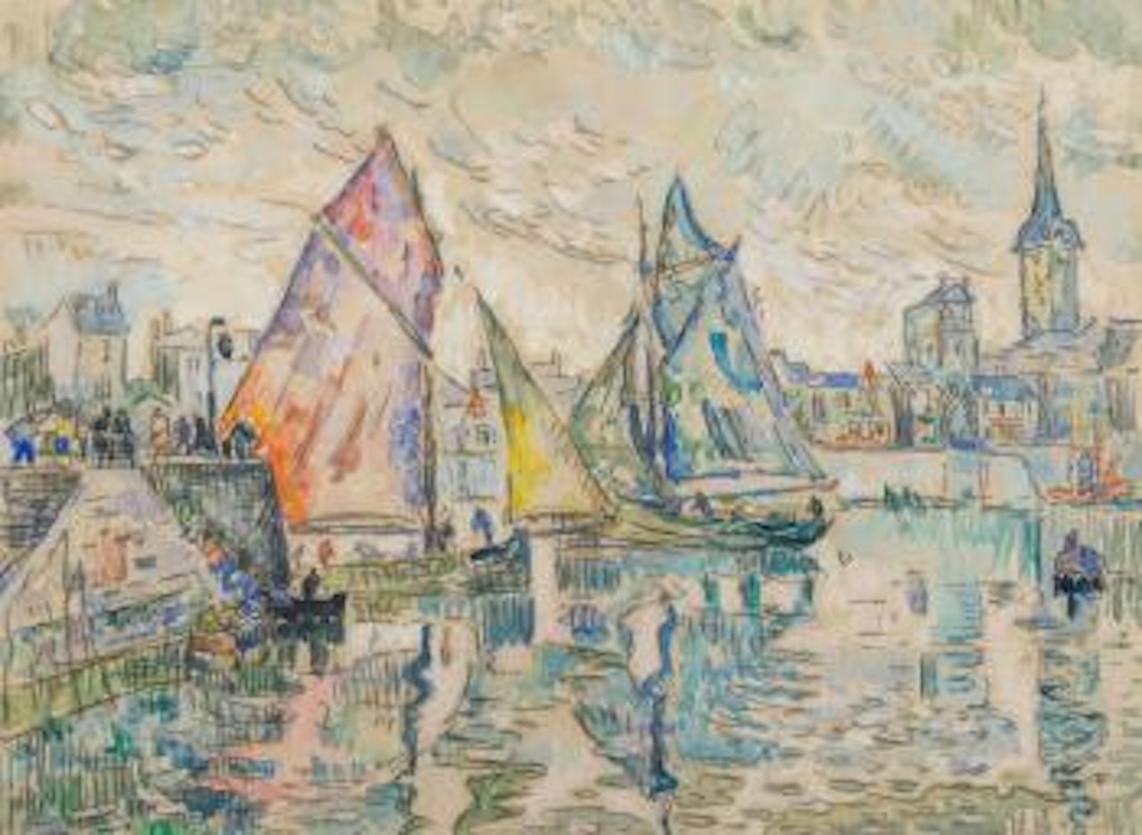 Port des Sables d'Olonne by Paul Signac