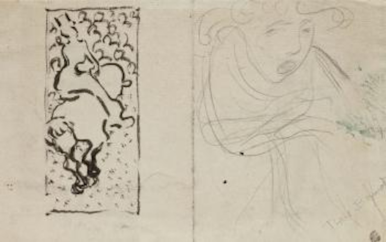 L'écuyère au cirque by Pierre Bonnard