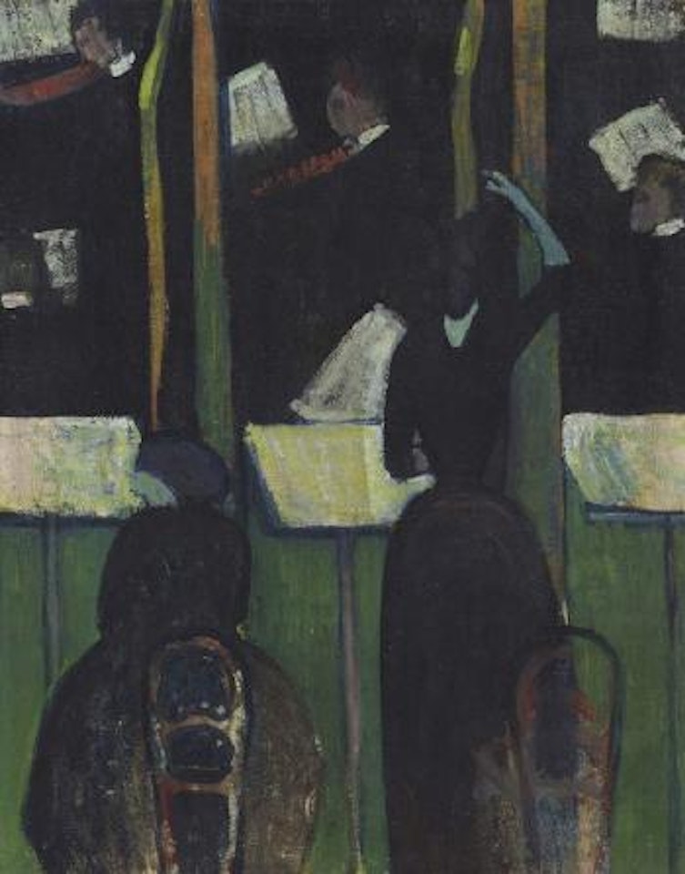L'orchestre by Emile Bernard