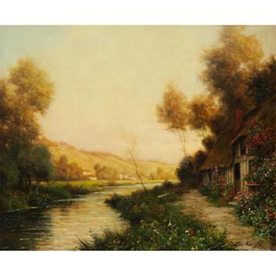 On the River by Louis Aston Knight