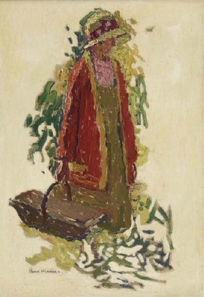 Étude pour La cueillette by Henri Jean Guillaume Martin