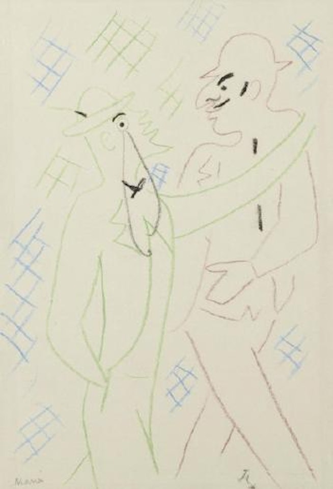 Le marchand de tableaux modernes et le collectionneur moderne by Jean Cocteau