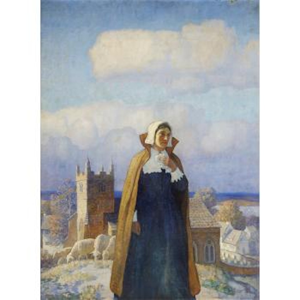The Departure of the Rose (The Mother of the Hero) by Newell Convers Wyeth