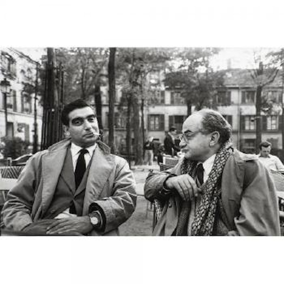 Bob et Chim, Portrait de Robert Capa et David, Seymour by Henri Cartier-Bresson