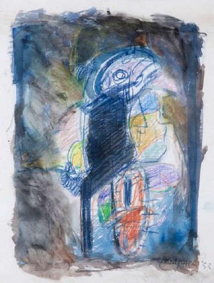 Compositie by Karel Appel