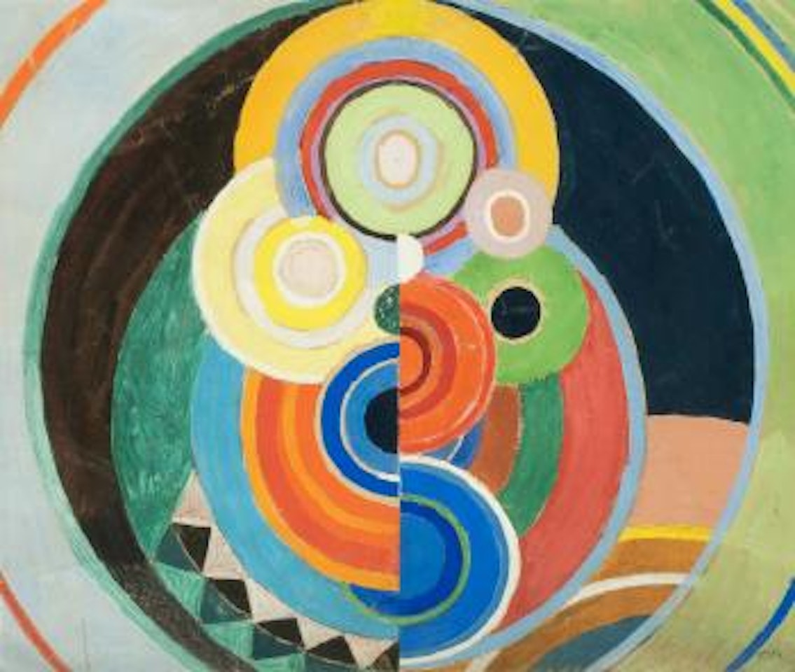 Rythme colorÃ©. Projet pour le grand panneau exposÃ© aux Tuileries en 1938 by Sonia Delaunay