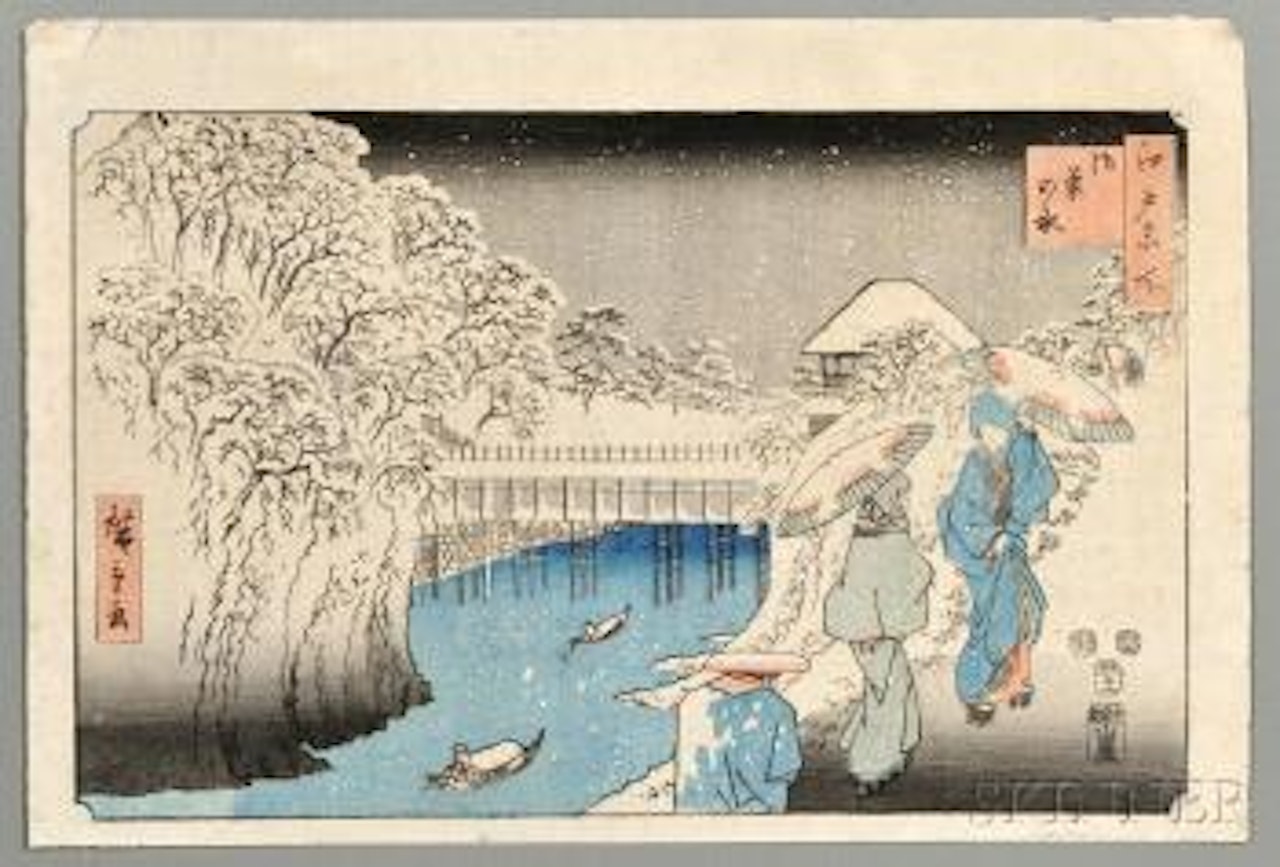 Edono Meisho by Utagawa Hiroshige