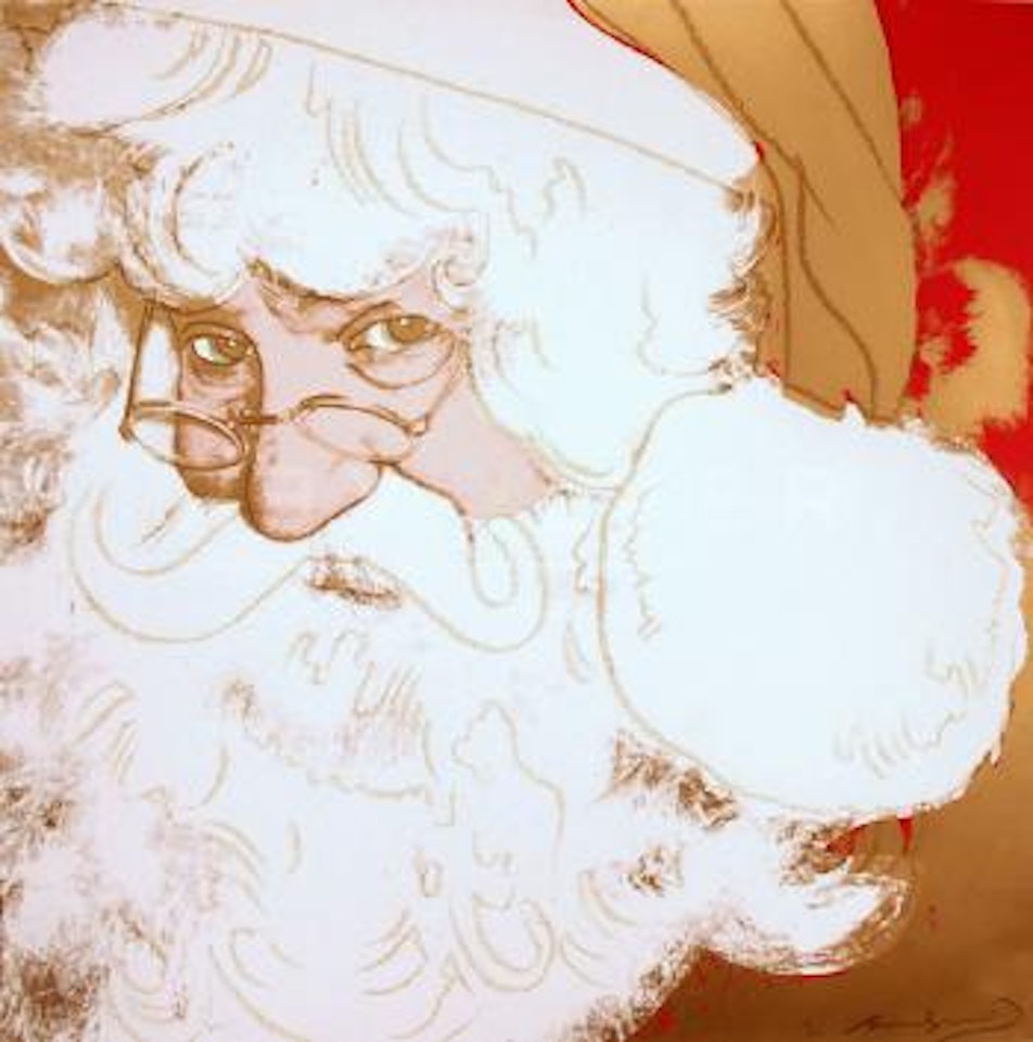 Santa Claus from Myths by Andy Warhol