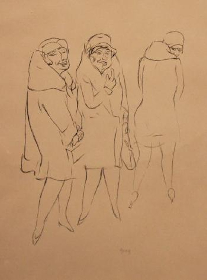 Huren (Estate No. 3.72.5) by George Grosz